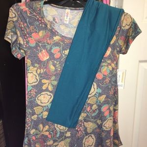 Lularoe os legging xxs classic t